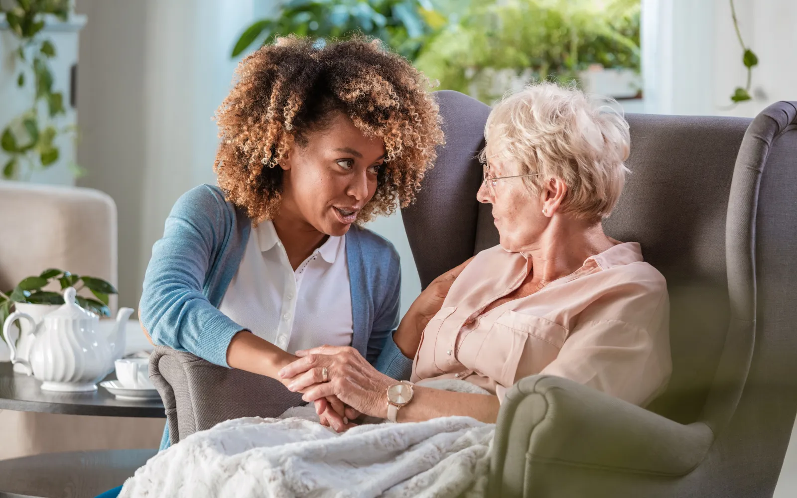 Hospice and palliative home care support for an Ontario family